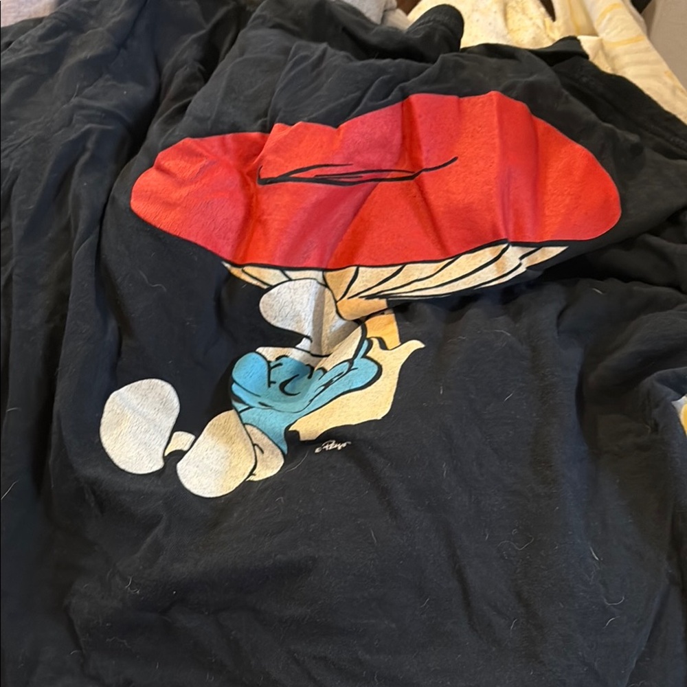 Looney Tunes Black Cartoon Tee